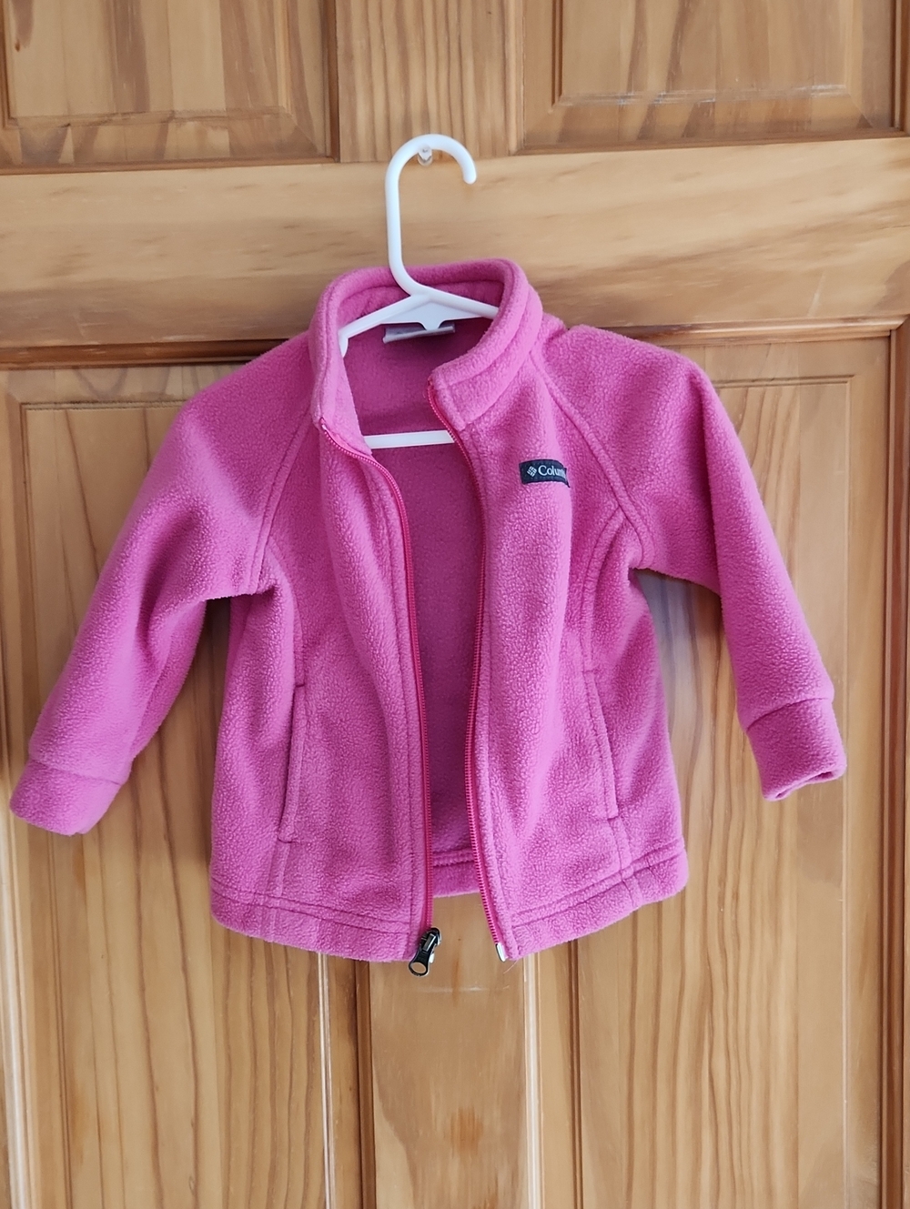 Columbia Bright Pink Toddler Fleece Jacket